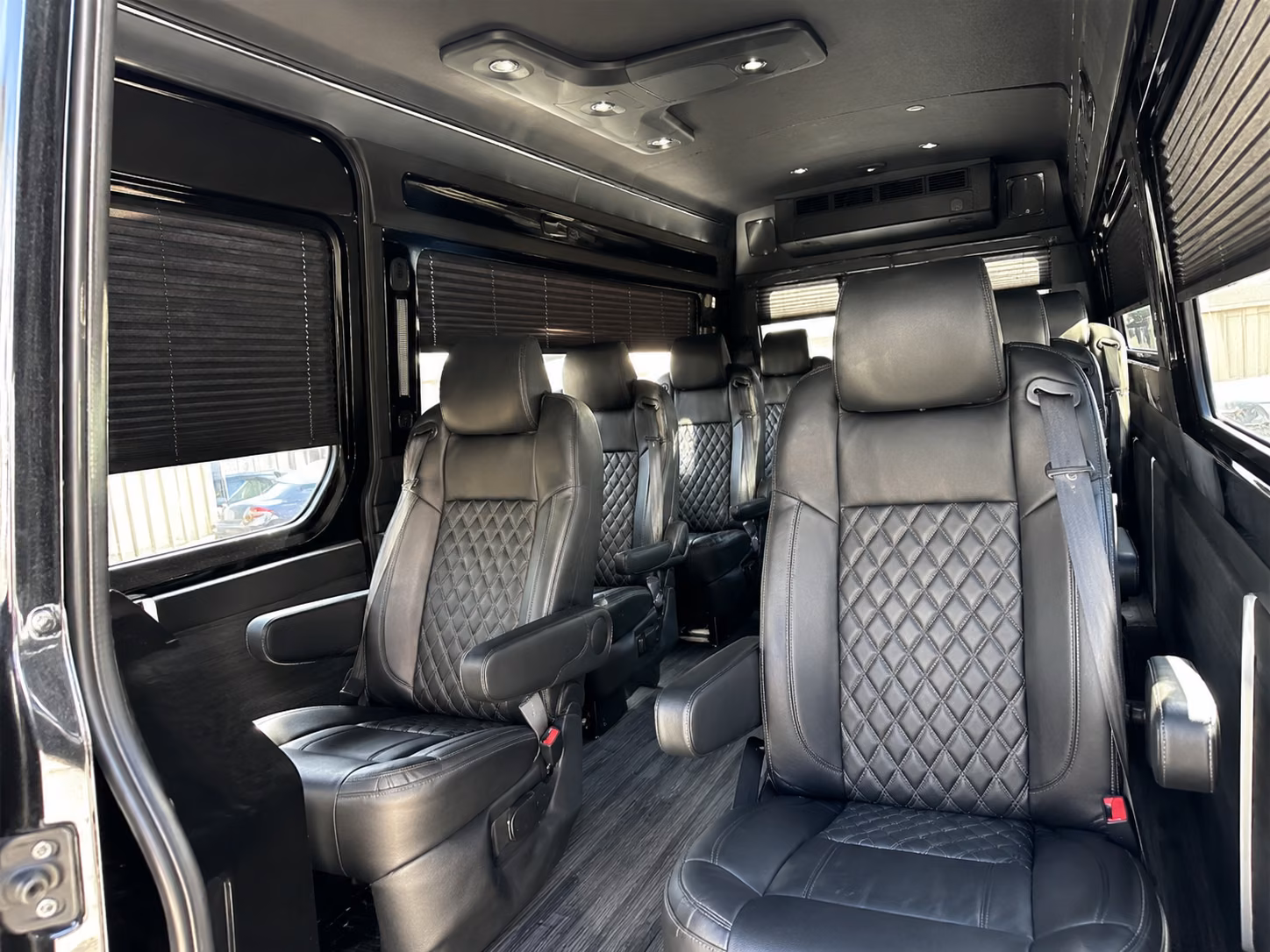 victorville charter bus interior 2